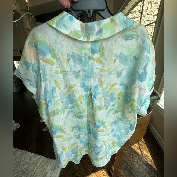 NWT Linen Cloth & Stone Blouse - Picture 4 of 4